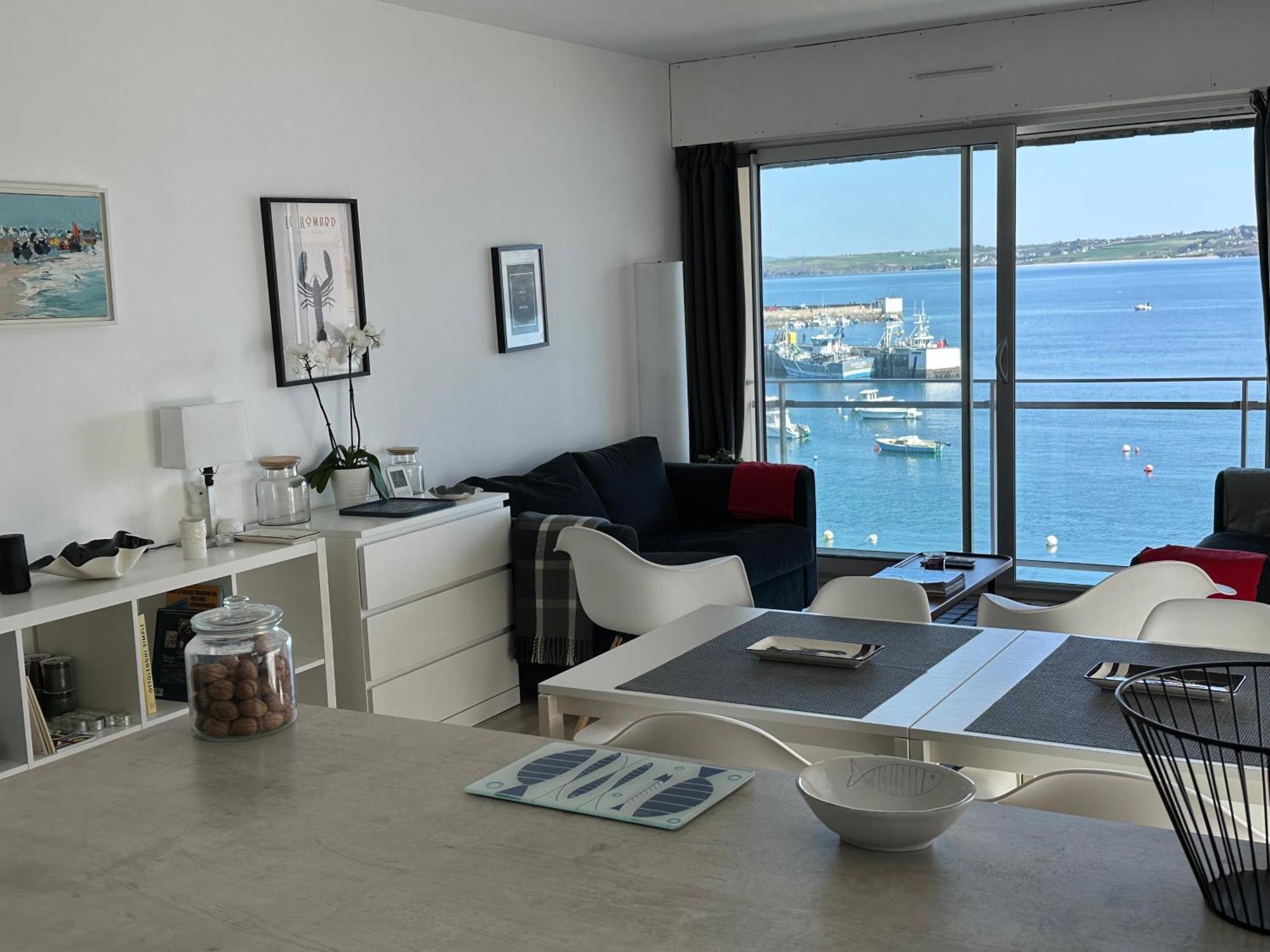 Appartement Design VIII - Port Rosmeur - Sublime Vue Mer Douarnenez Exterior photo